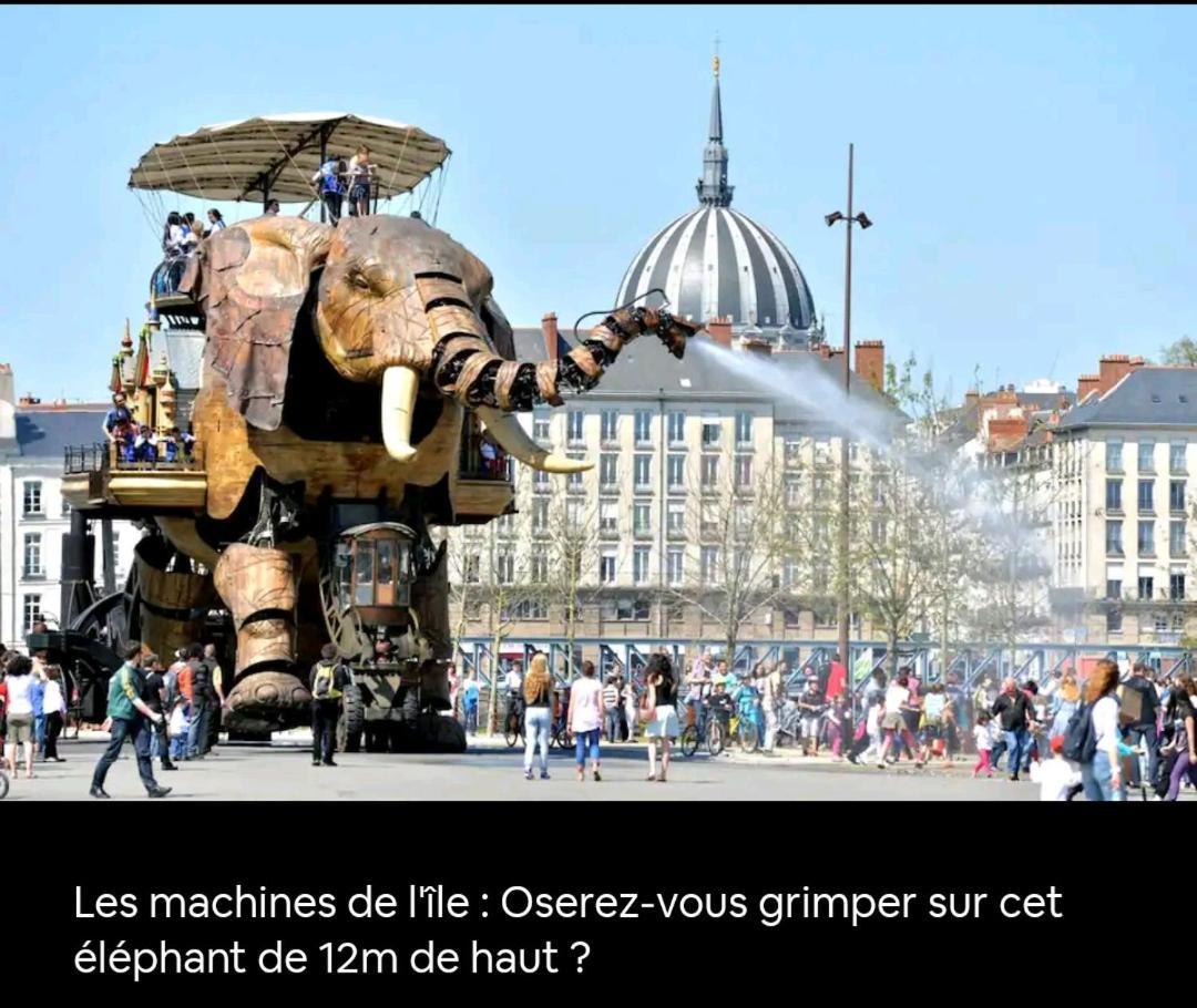 Felix Vue Erdre & Cite Des Congres / Gare Sud Leilighet Nantes Eksteriør bilde