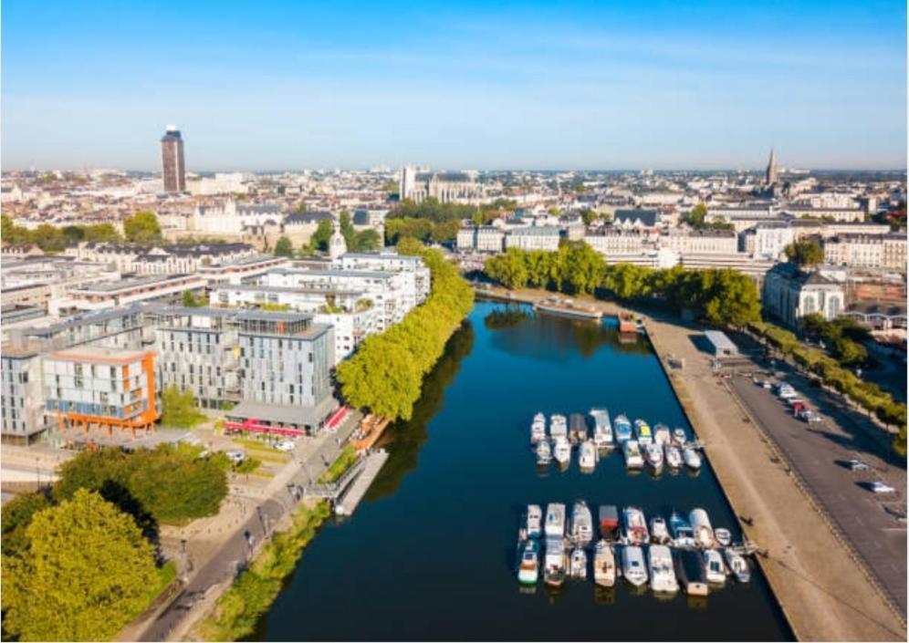Felix Vue Erdre & Cite Des Congres / Gare Sud Leilighet Nantes Eksteriør bilde